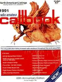 Winter 1991 Radio Amateur Callbook